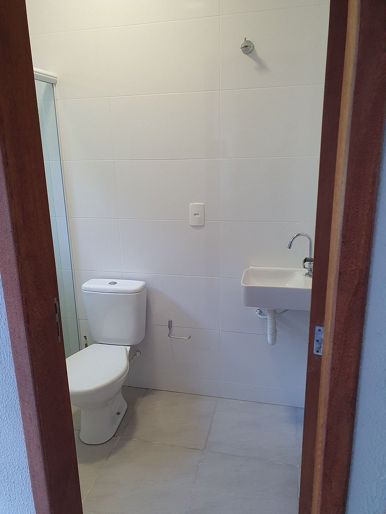 Casa NOVA na Enseada c/3 quartos