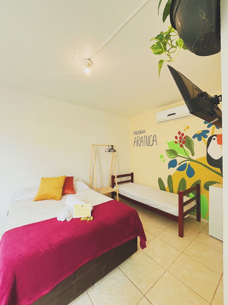 Suite con desayuno y piscina a 200m de la playa