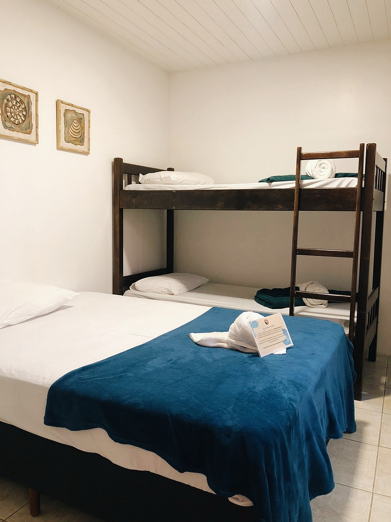 Suite familiar compacta con piscina, a 200 metros de la play