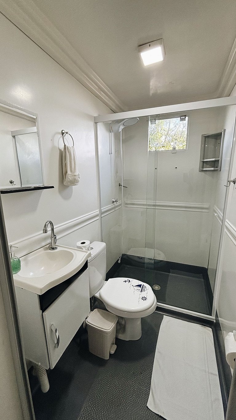 Suite familiar compacta con piscina, a 200 metros de la play