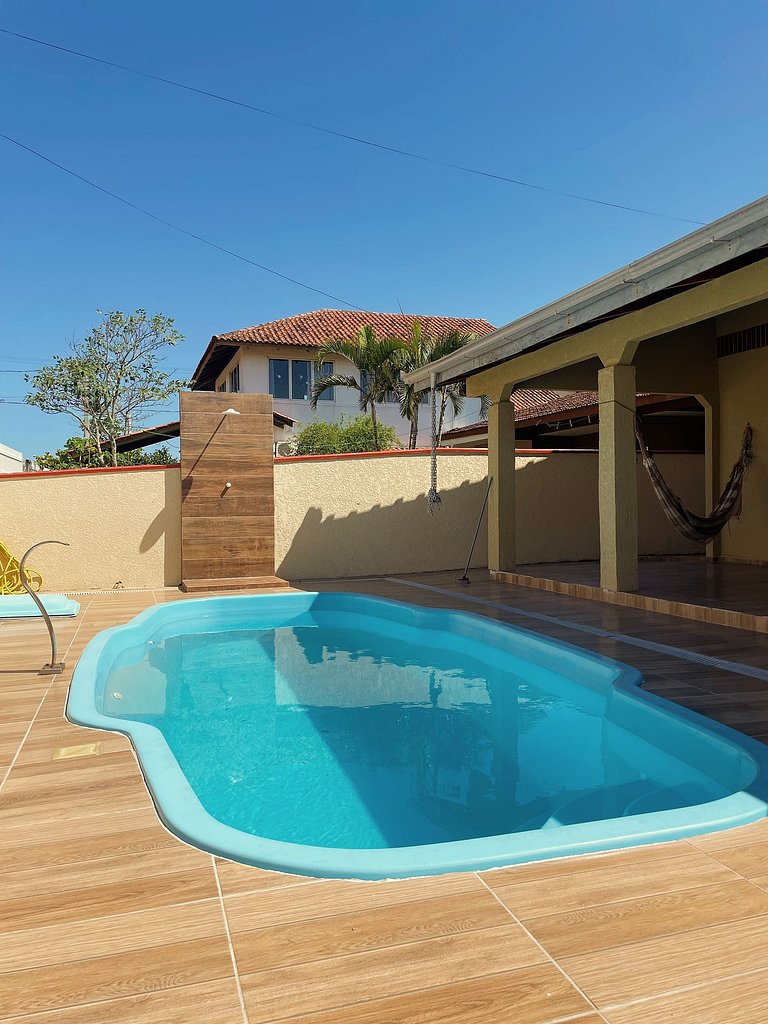 Casa com piscina na Praia Grande · SFS